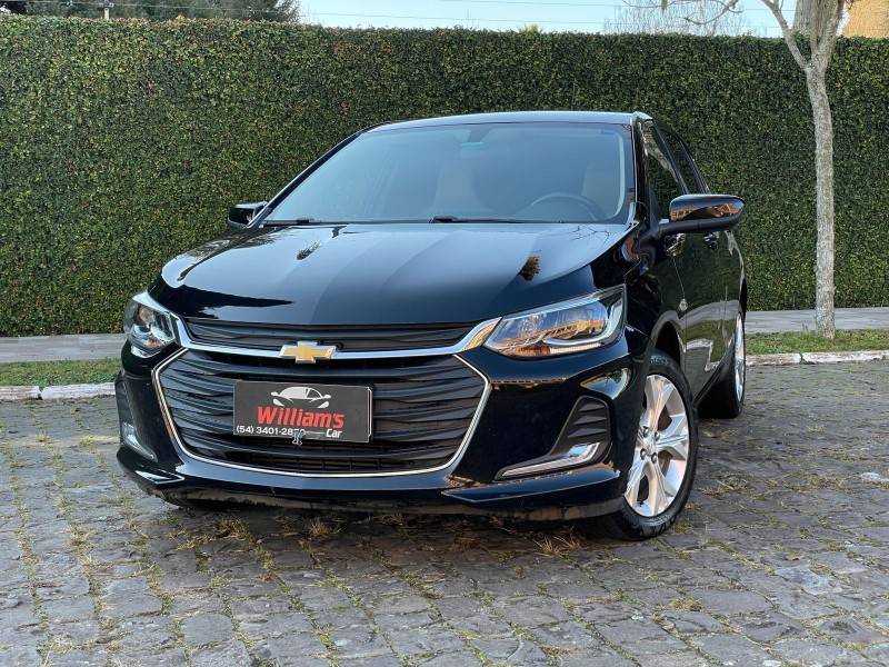 CHEVROLET - ONIX - 2020/2021 - Preta - R$ 77.500,00