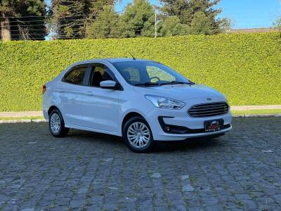 FORD - KA + - 2018/2019 - Branca - R$ 49.990,00