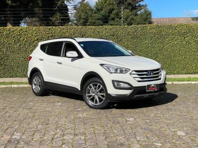 HYUNDAI - SANTA FÉ - 2013/2014 - Branca - R$ 83.900,00