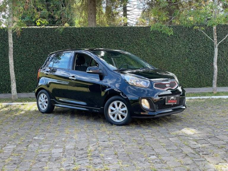 KIA MOTORS - PICANTO - 2014/2015 - Preta - R$ 48.900,00